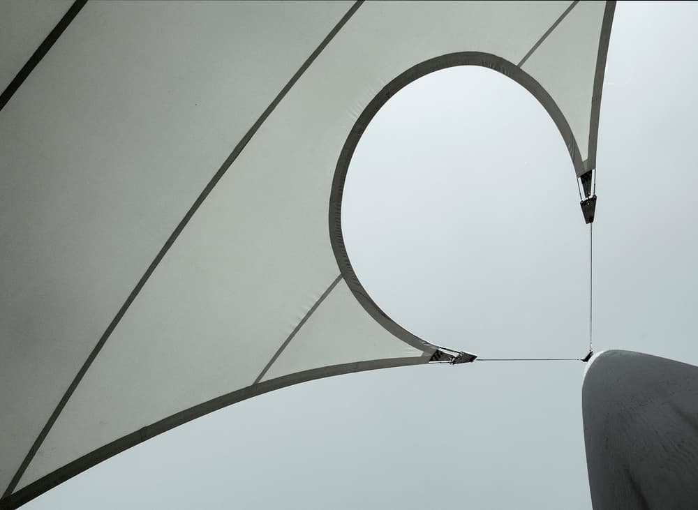 Abstract Architectural Curves by Henk van Maastricht — canvas wall art