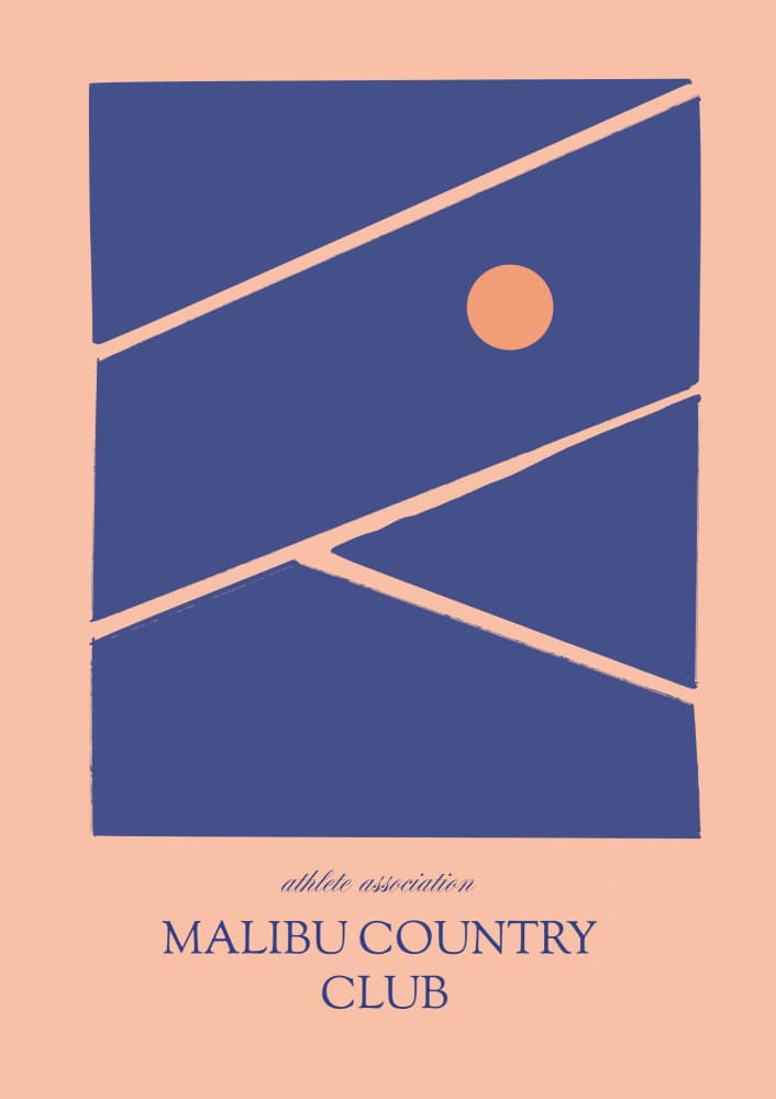 Malibucounbtryclubno03 by Treechild — canvas wall art