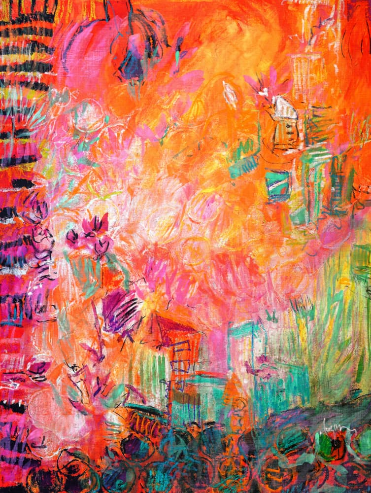 Butterfly Garden XX by Dorothy Fagan — canvas wall art