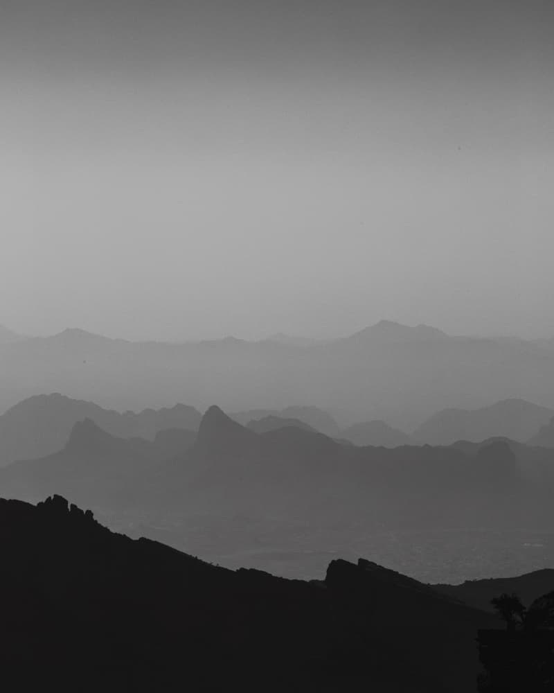 Serene Mountain Layers by edengalan — canvas wall art