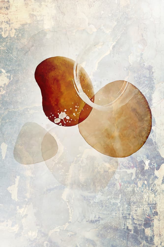 Organic Earth Shapes by Rafal Kulik — canvas wall art