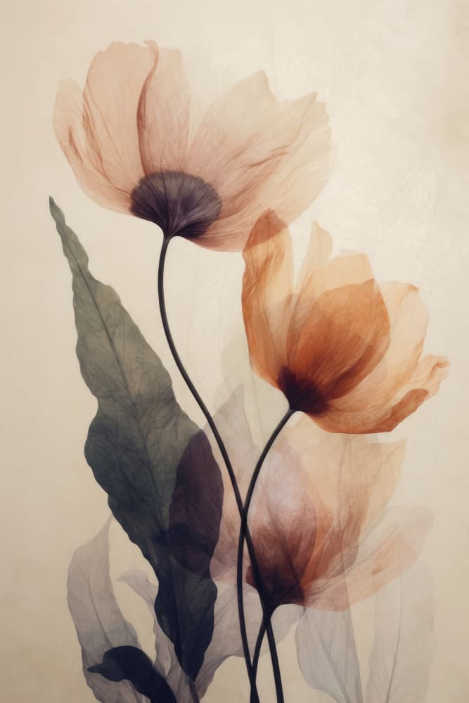 Ethereal Blooms by Treechild — canvas wall art