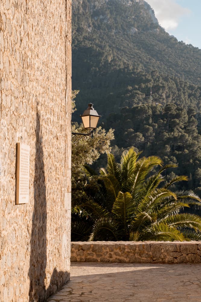 Golden Hour Mountain View by Henrike Schenk — canvas wall art