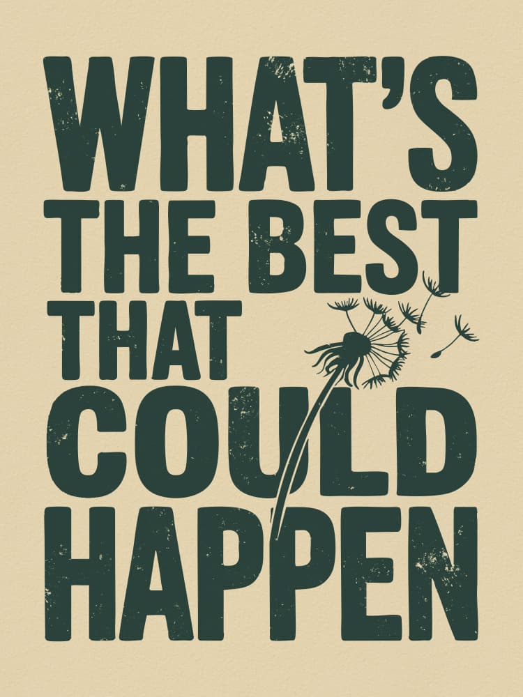 Inspirational Dandelion Quote by Andreas Magnusson — canvas wall art