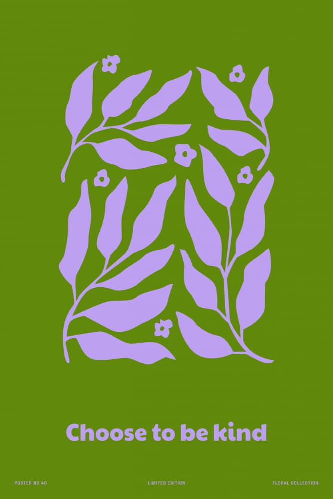 Choosetobekind by Treechild — canvas wall art