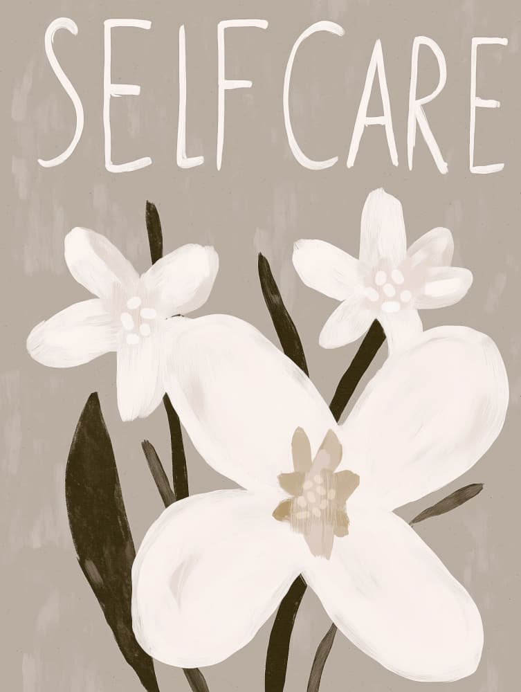 Selfcare by Treechild — canvas wall art