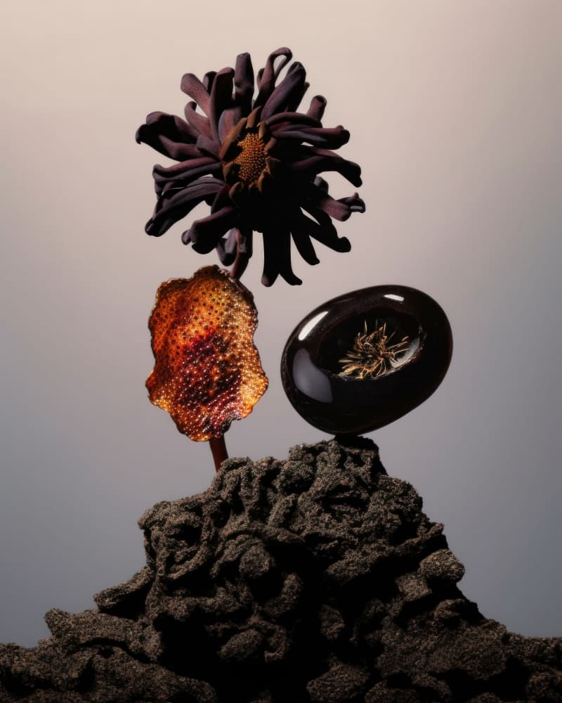 Mysterious Organic Forms by Minorstep — canvas wall art