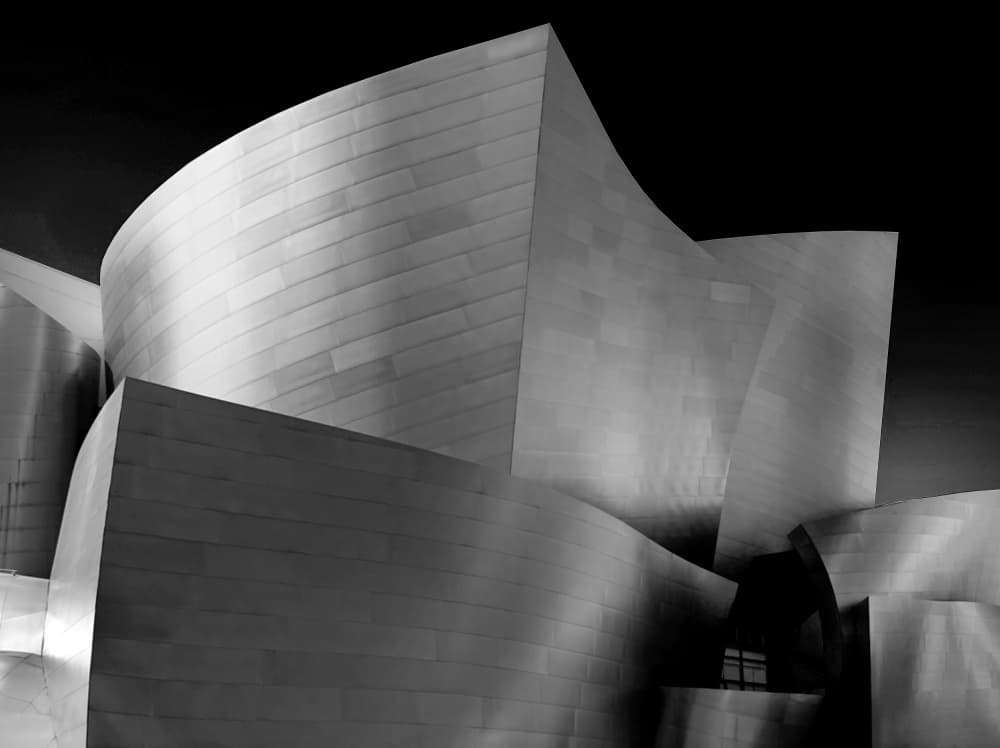 Modern Architectural Curves by Ivan Huang — canvas wall art