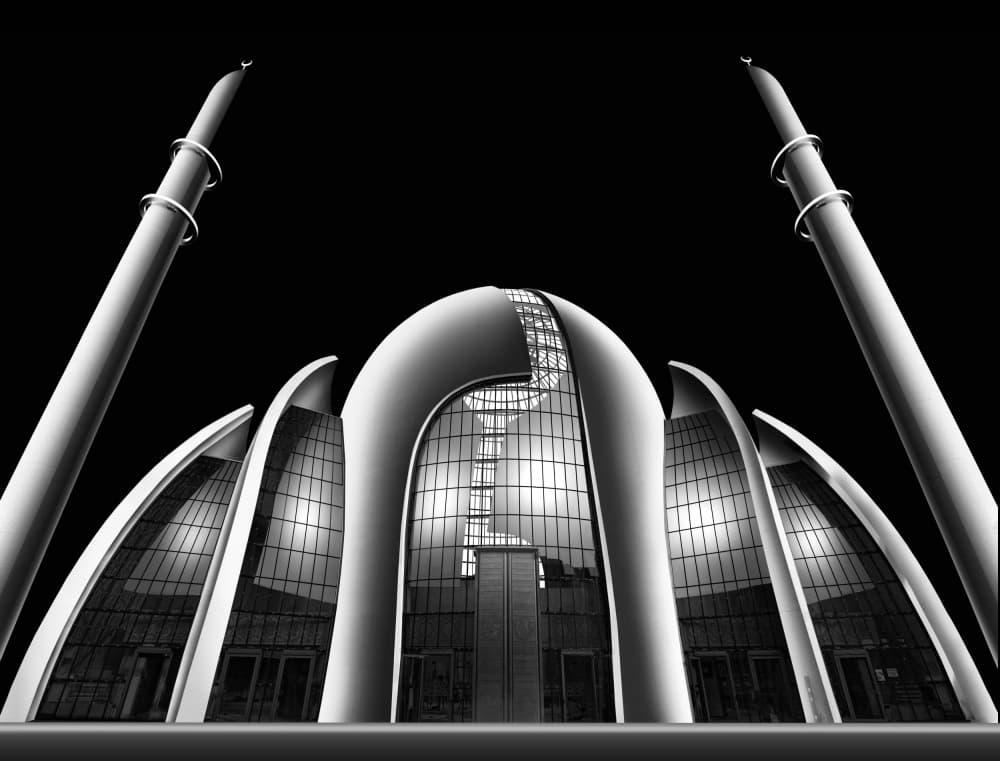 Striking Mosque Design by jordiegeatorrent — canvas wall art