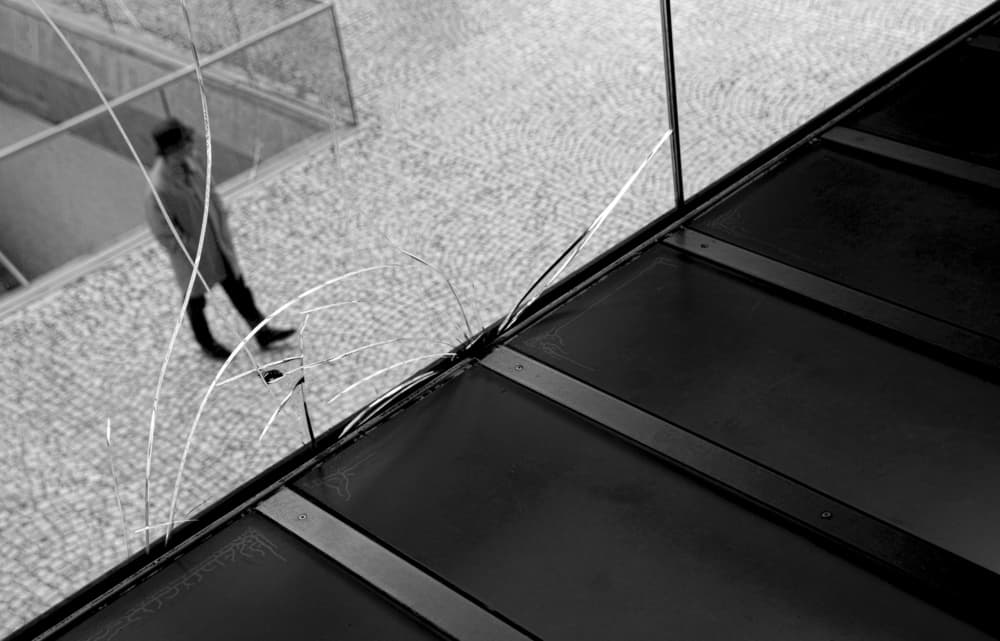 Solitary Urban Geometry by Fernando Alves — canvas wall art
