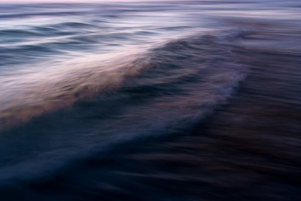 Abstract Ocean Flow by Tal Paz-Fridman — canvas wall art