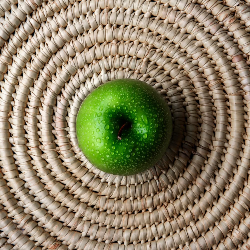 Fresh Apple Dewdrops by David H Yang — canvas wall art
