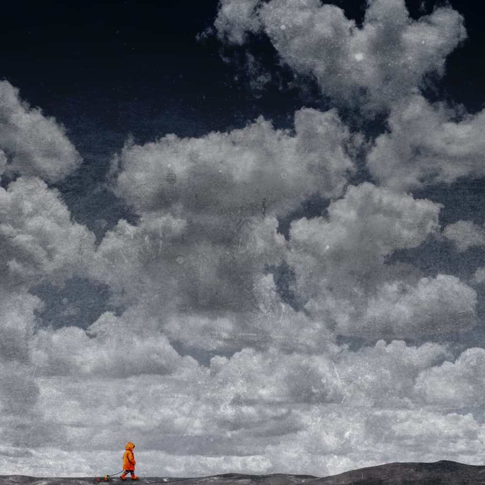 Little Wanderer Big Sky by Pia Lilenthal — canvas wall art