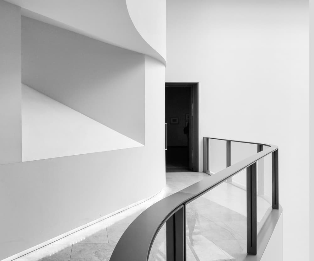 Modern Architectural Curves by Henk van Maastricht — canvas wall art