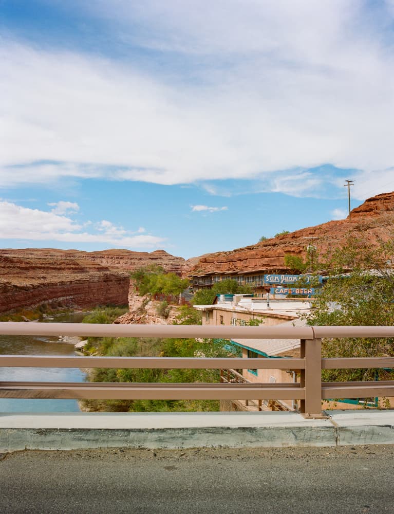 Canyon River Settlement by Bethany Young — canvas wall art