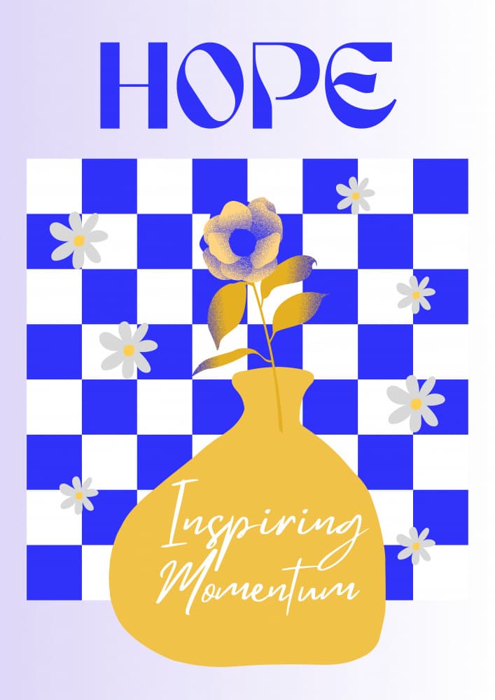Hope Inspiring Momentum by RS LAB STUDIO — canvas wall art