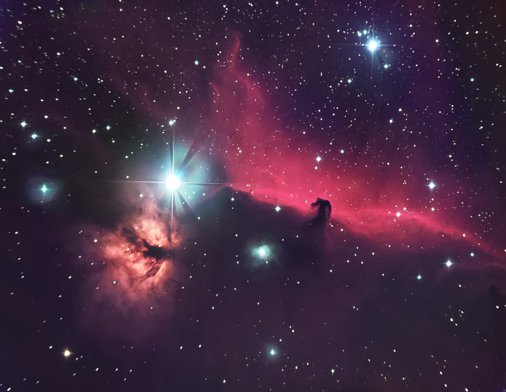 Deep Space Horsehead by Andrea Auf dem Brinke — canvas wall art