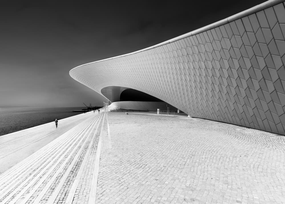Modern Waterfront Architecture by Olavo Azevedo — canvas wall art