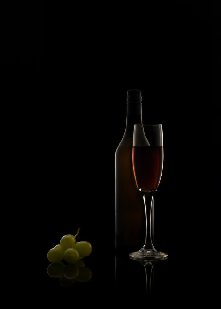 Classic Wine Still Life by Ming Chen — canvas wall art