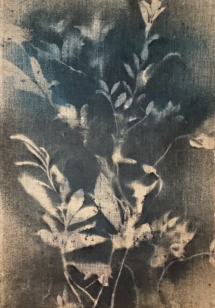 Ethereal Blue Botanicals by Stefano Mazzolini — canvas wall art