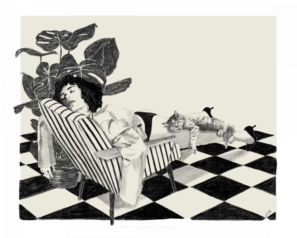 Jlr Attheendoftheday Copy by Jenny Liz Rome — canvas wall art