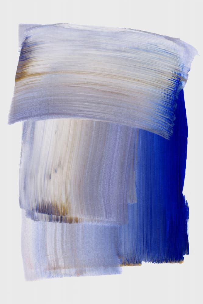 Abstract Brush Strokes 100 by Mareike Böhmer — canvas wall art