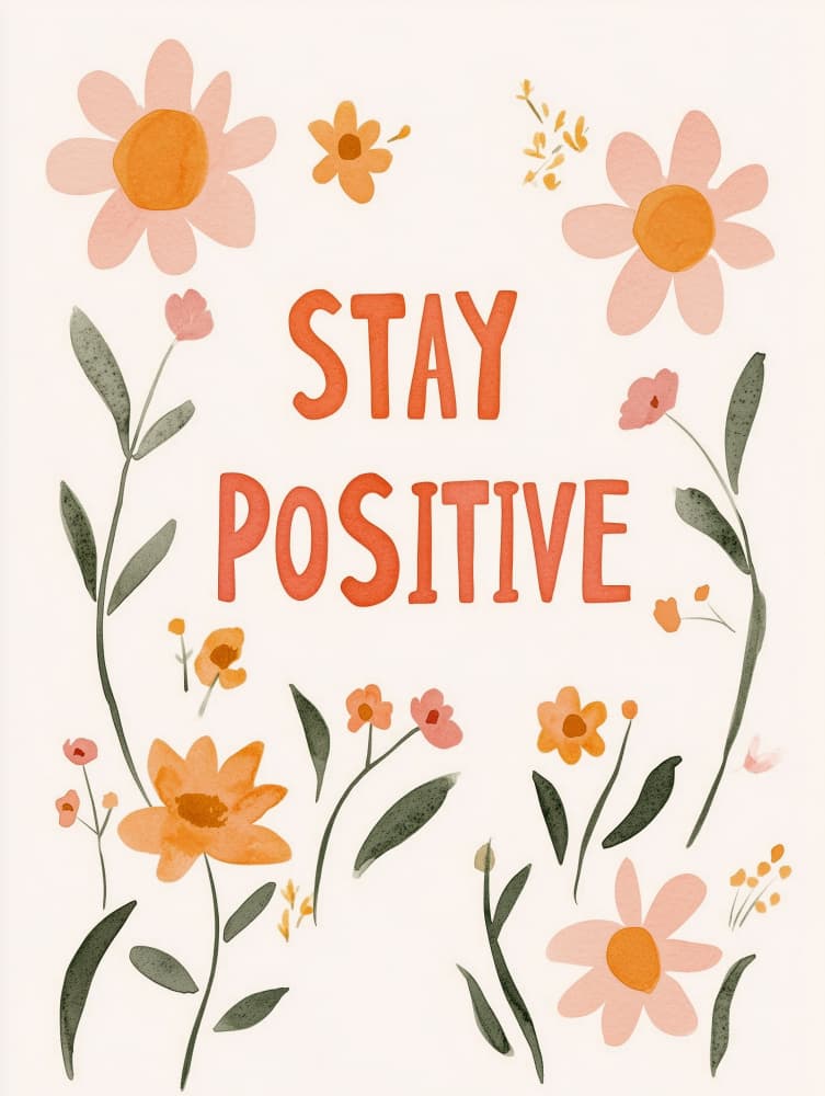 Floral Encouragement by Treechild — canvas wall art