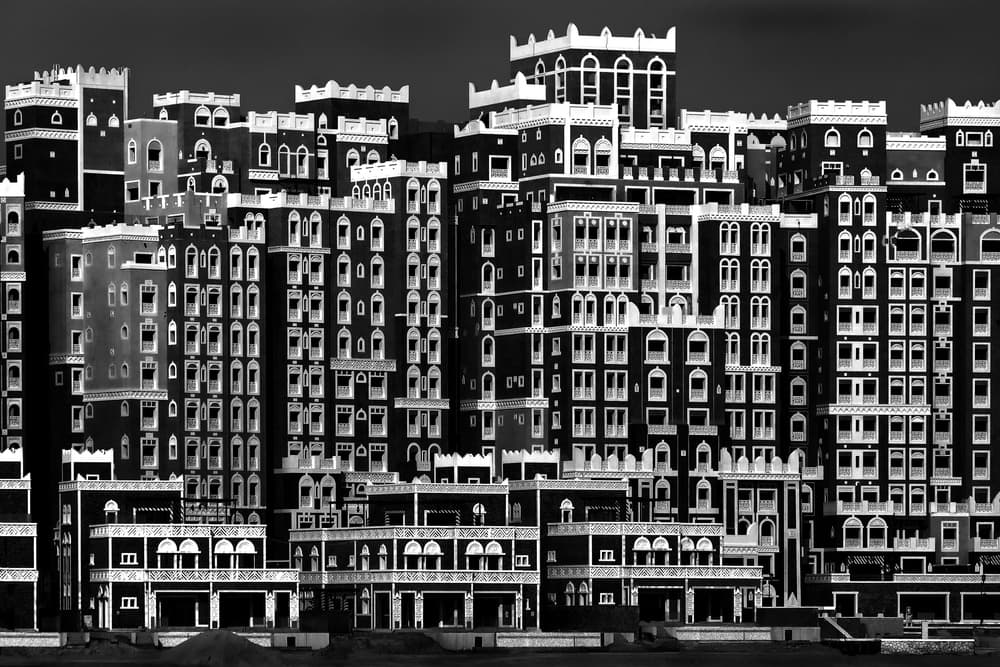 Ornate Arabian Cityscape by Hans-Wolfgang Hawerkamp — canvas wall art