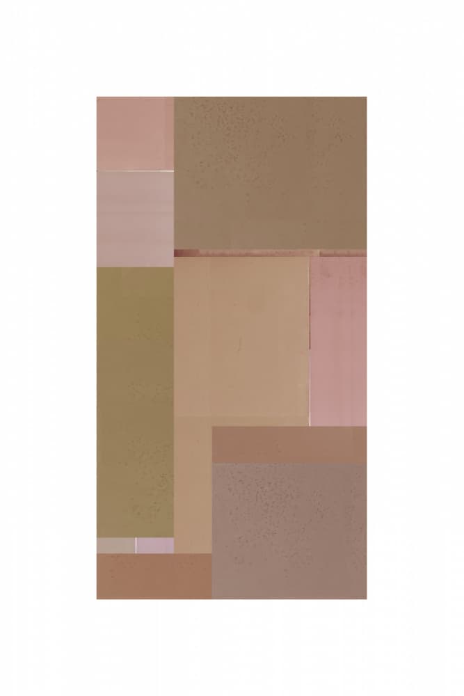 Geometric Color Blocks by cartissi — canvas wall art