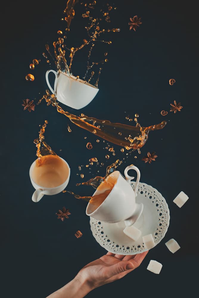 Coffee Mess by Dina Belenko — canvas wall art