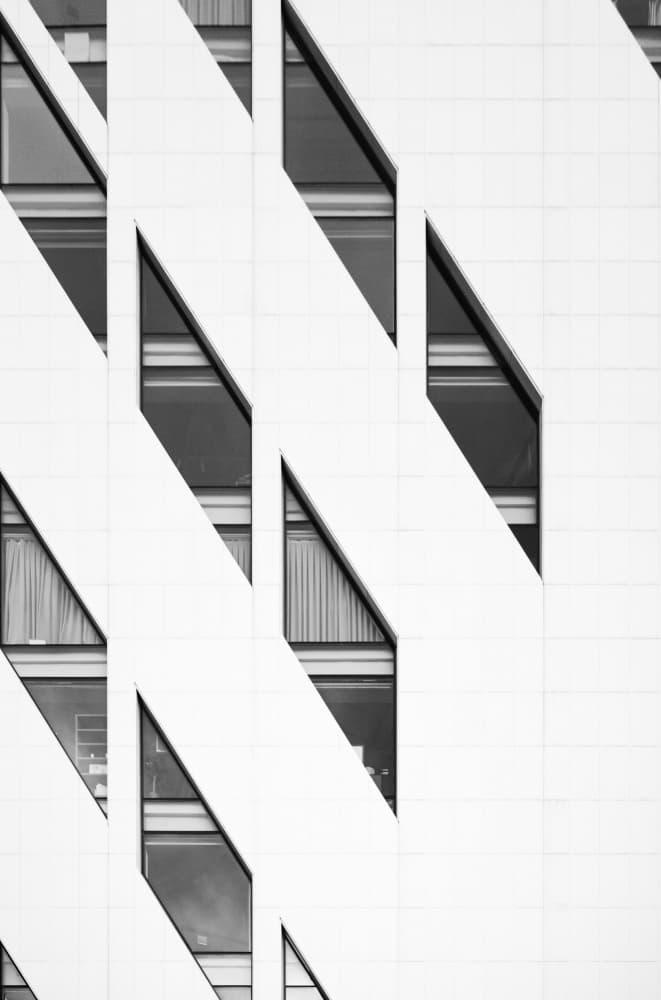 Modern Window Pattern by Swen MUN — canvas wall art