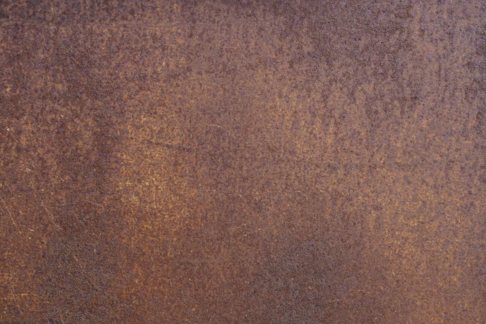Warm Rustic Metal Texture by Bilge Paksoylu — canvas wall art