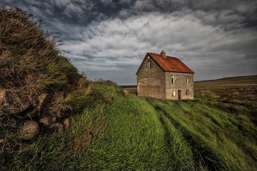 House On The Hill by Bragi Ingibergsson - BRIN — canvas wall art
