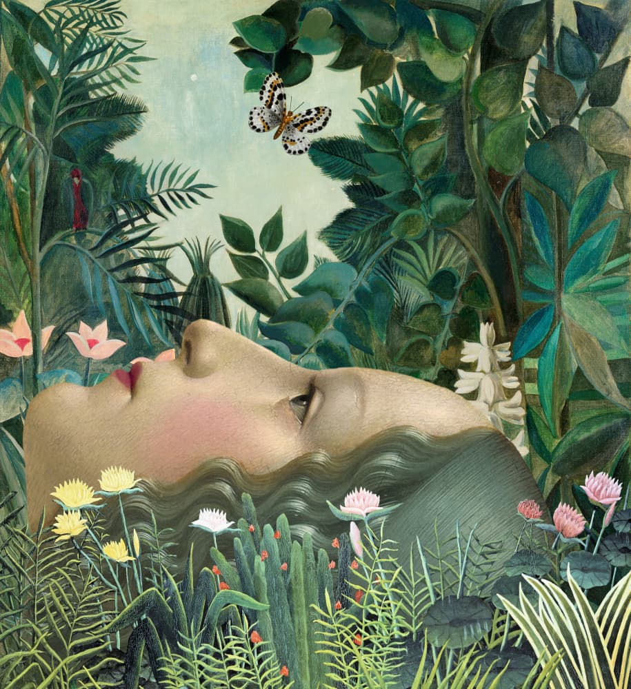 Woman In Jungle Dream