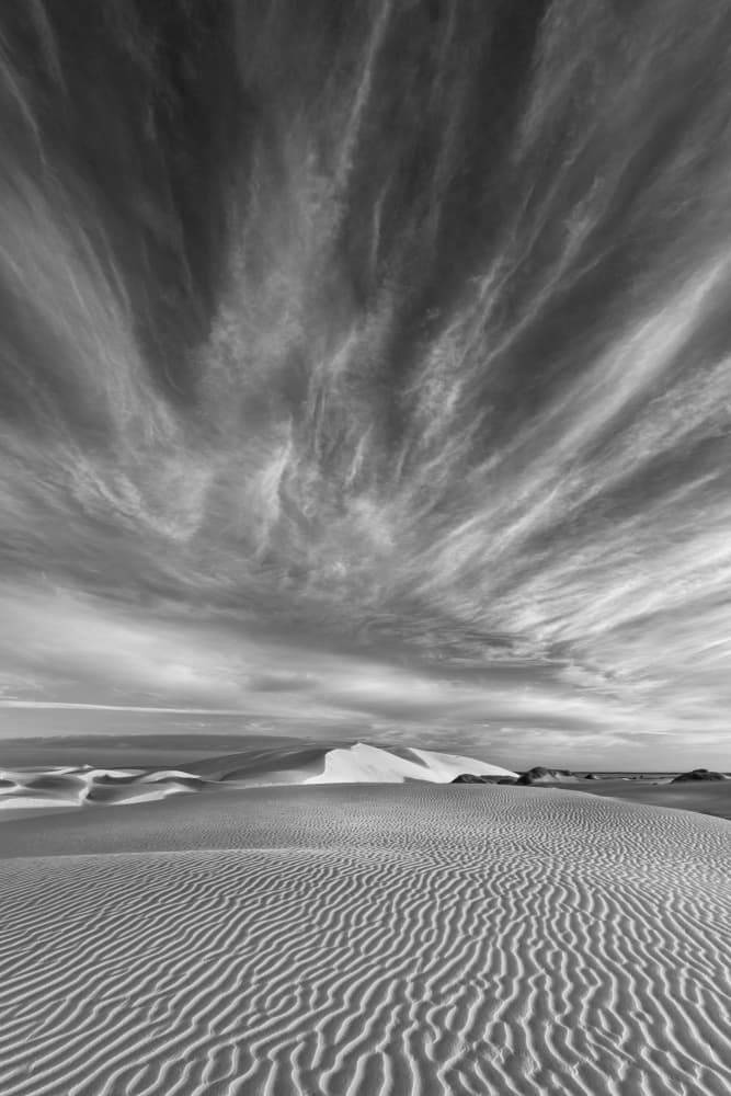 Dramatic Desert Sky by Gustavo Costa — canvas wall art