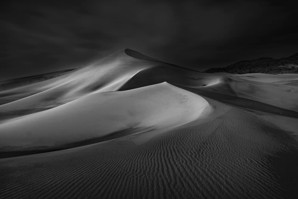 Wind Swept Dunes by Leah Xu — canvas wall art