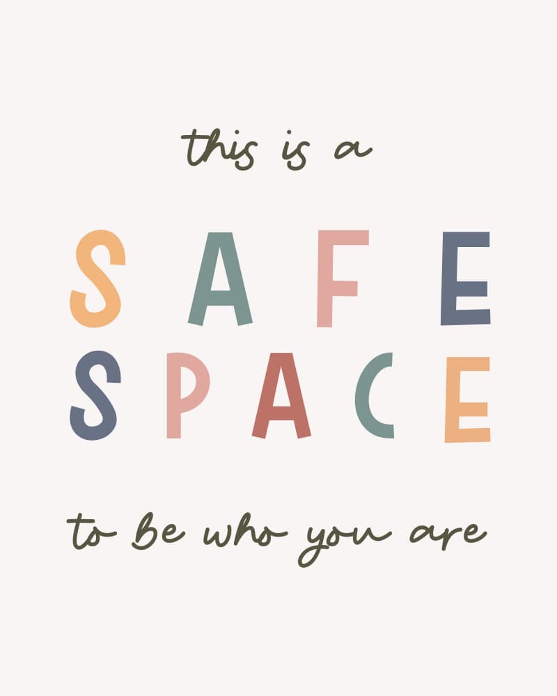 Colorful Safe Space by KsanaKalpa — canvas wall art