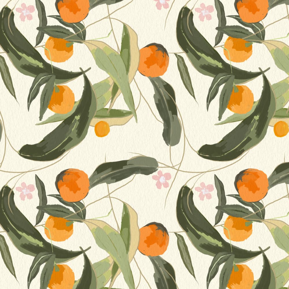 Citrus Grove Oasis by Josie George — canvas wall art