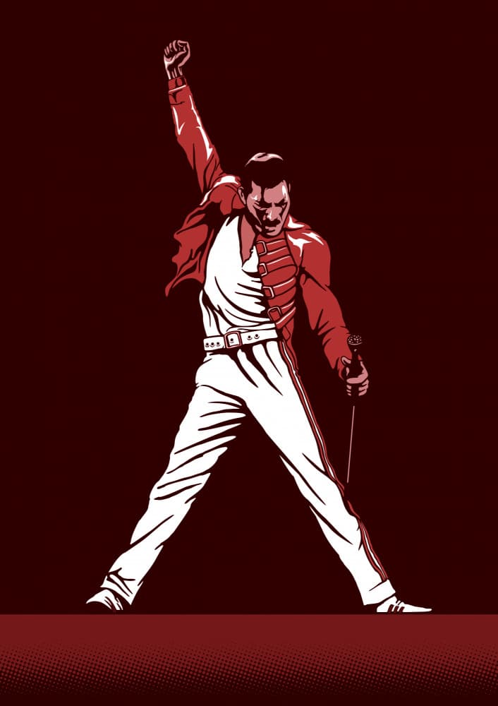 Iconic Performer Pose by Carlo Kaminski — canvas wall art