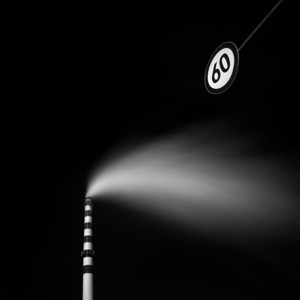 Industrial Smoke 60 by Tony Xu — canvas wall art