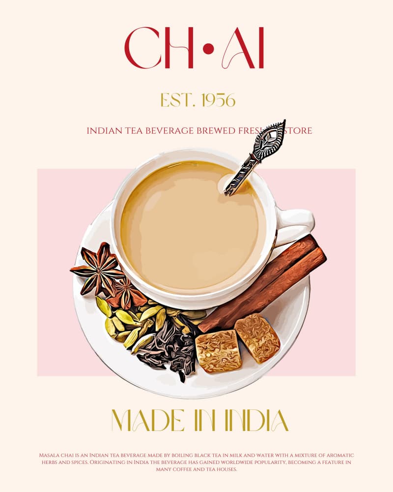 Masala Chai Spices by Nazma Khokhar — canvas wall art