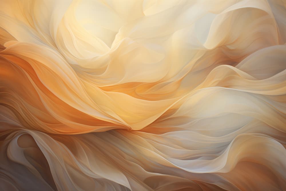 Ethereal Golden Waves by Andrea Haase — canvas wall art