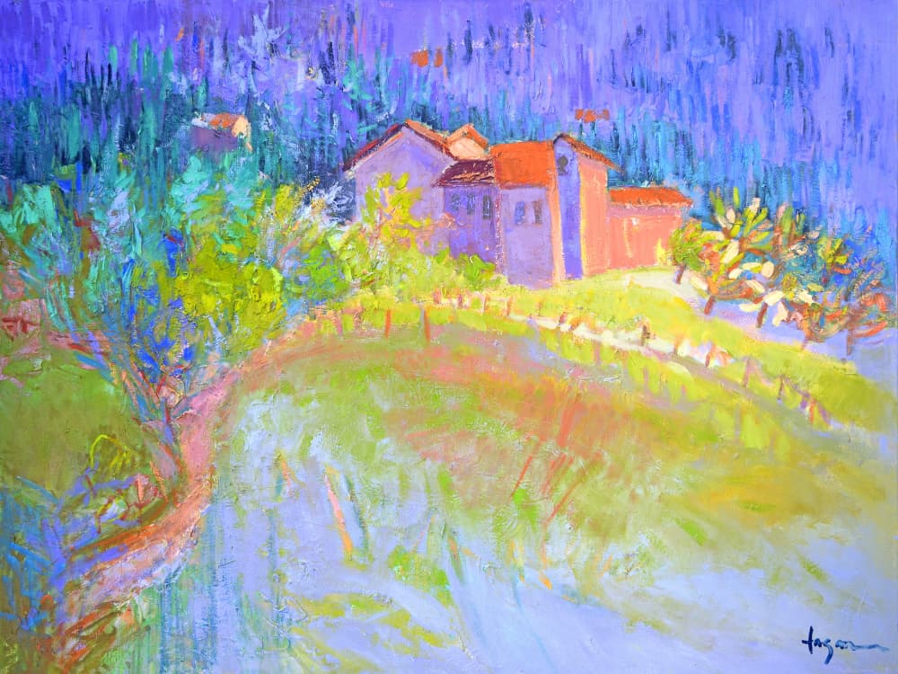 Purple Mountain Majesty by Dorothy Fagan — canvas wall art