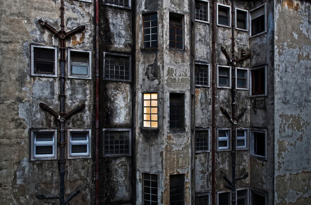 Lonely Window Glow by Jose C. Lobato — canvas wall art