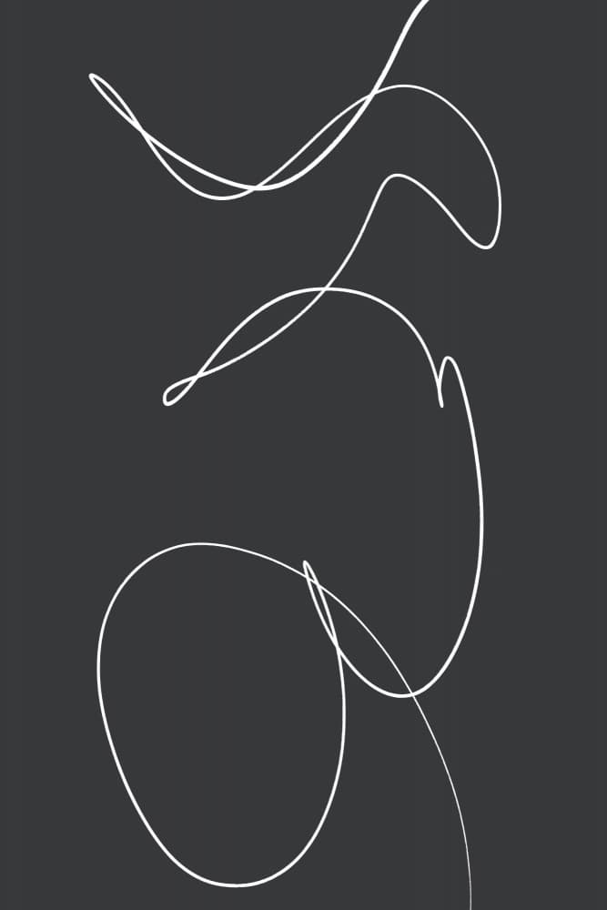 Flowing Whispers by uplusmestudio — canvas wall art