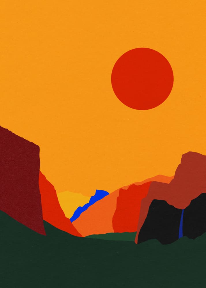 Yosemite Valley 23 by Rosi Feist — canvas wall art