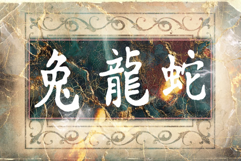 Chinese Zodiac Calligraphy by Rafal Kulik — canvas wall art