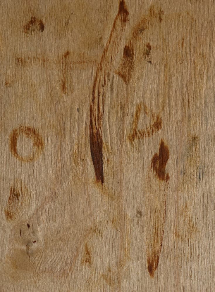 Coffee Stains On Wood by Santhosh ch — canvas wall art