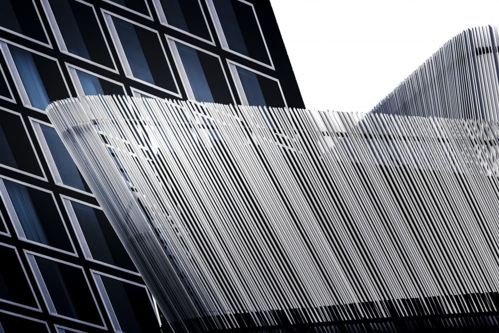 Sharp Urban Geometry by Benny Pettersson — canvas wall art