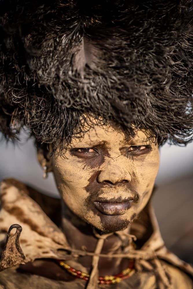 Traditional African Portrait by Trevor Cole — canvas wall art